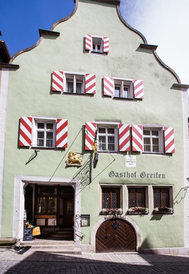 Hotel-Gasthof Goldener Greifen Rothenburg ob der Tauber Exterior foto